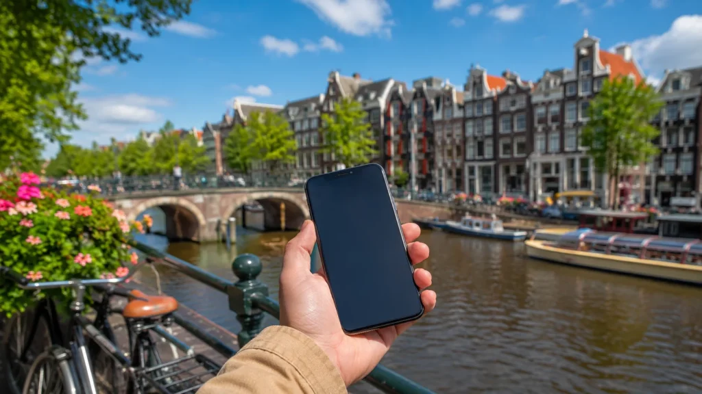 Prepaid eSIM i Holland: den fleksible løsning til mobilbrug